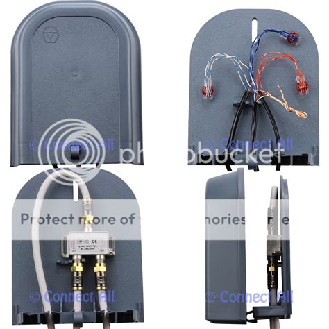 junction box for cable tv|tv aerial junction box internal.